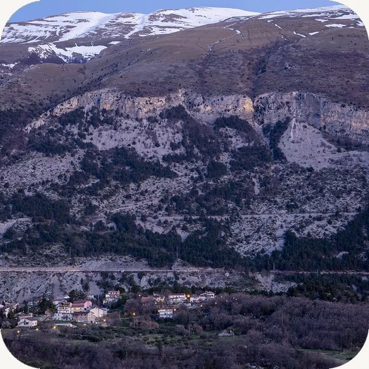 Veduta della Paleofrana