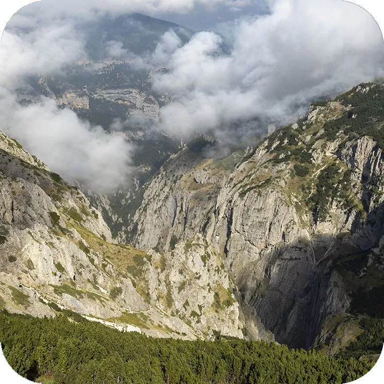 Lo spettacolare panorama